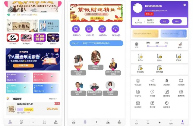 八字姻缘测算源码/起名配对源码/塔罗占卜源码/流年运势测算源码/流年财运测算源码