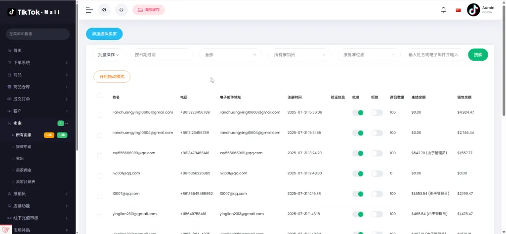 跨境商城 TikTok