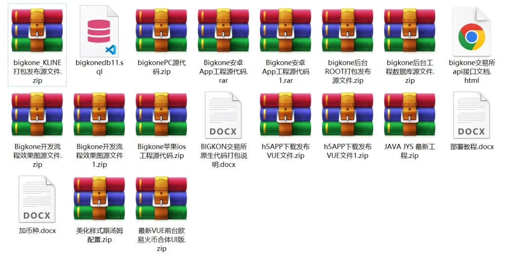 【未测试】Bigkone多语言交易所源码/带APP工程文件和搭建教程