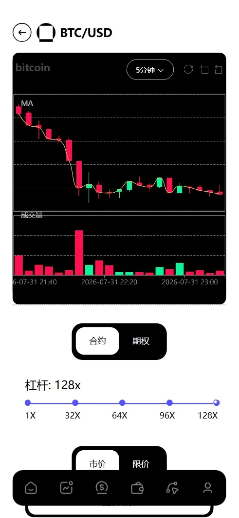 【亲测】Galaxy Digital多语言交易所源码/期权秒合约+杠杆合约+智能合约投资理财+NTF+贷款+输赢控制